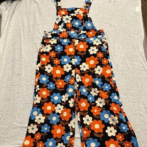 Dangerfield Floral Overalls US 10